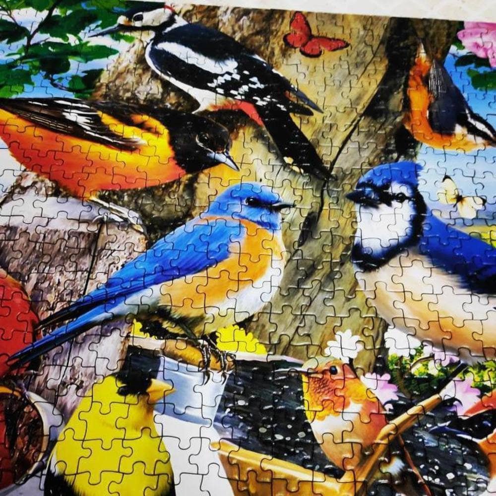 Audubon - Spring Gathering 1000 Piece Jigsaw Puzzle - Out of Play