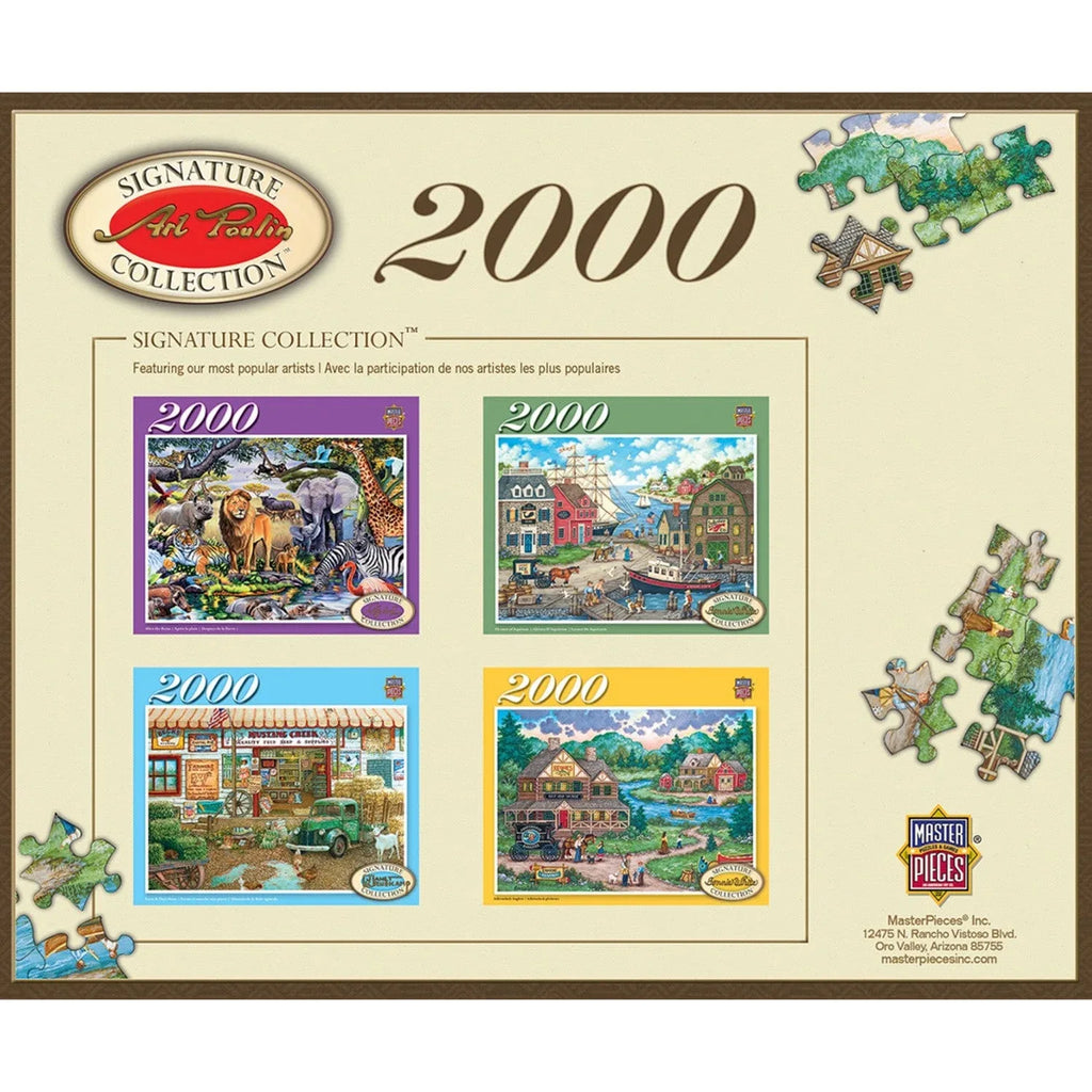Signature Collection - Ocean Park 2000 Piece Jigsaw Puzzle - Out of Play