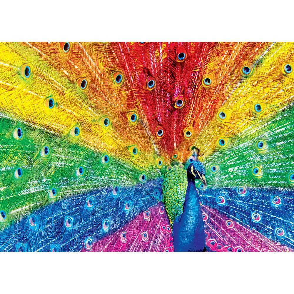 Brilliance - Peacock Delight 500 Piece Jigsaw Puzzle - Out of Play