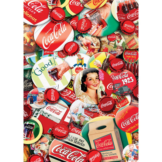 World's Smallest - Coca-Cola Caps 1000 Piece Jigsaw Puzzle MasterPieces Puzzle Company INC