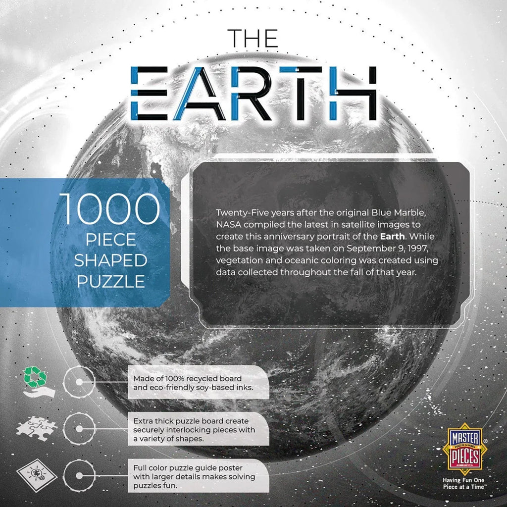 The Earth - 1000 Piece Round Jigsaw Puzzle - Out of Play
