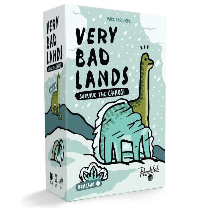 Very Bad Lands: Brachio - Board Game - Out of Play