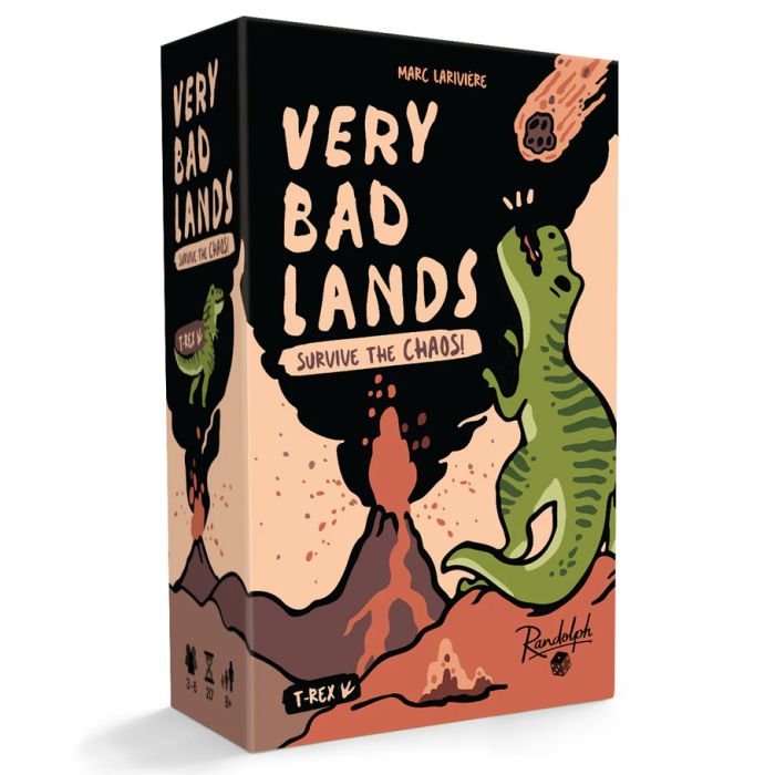 Very Bad Lands: T-Rex - Board Game - Out of Play