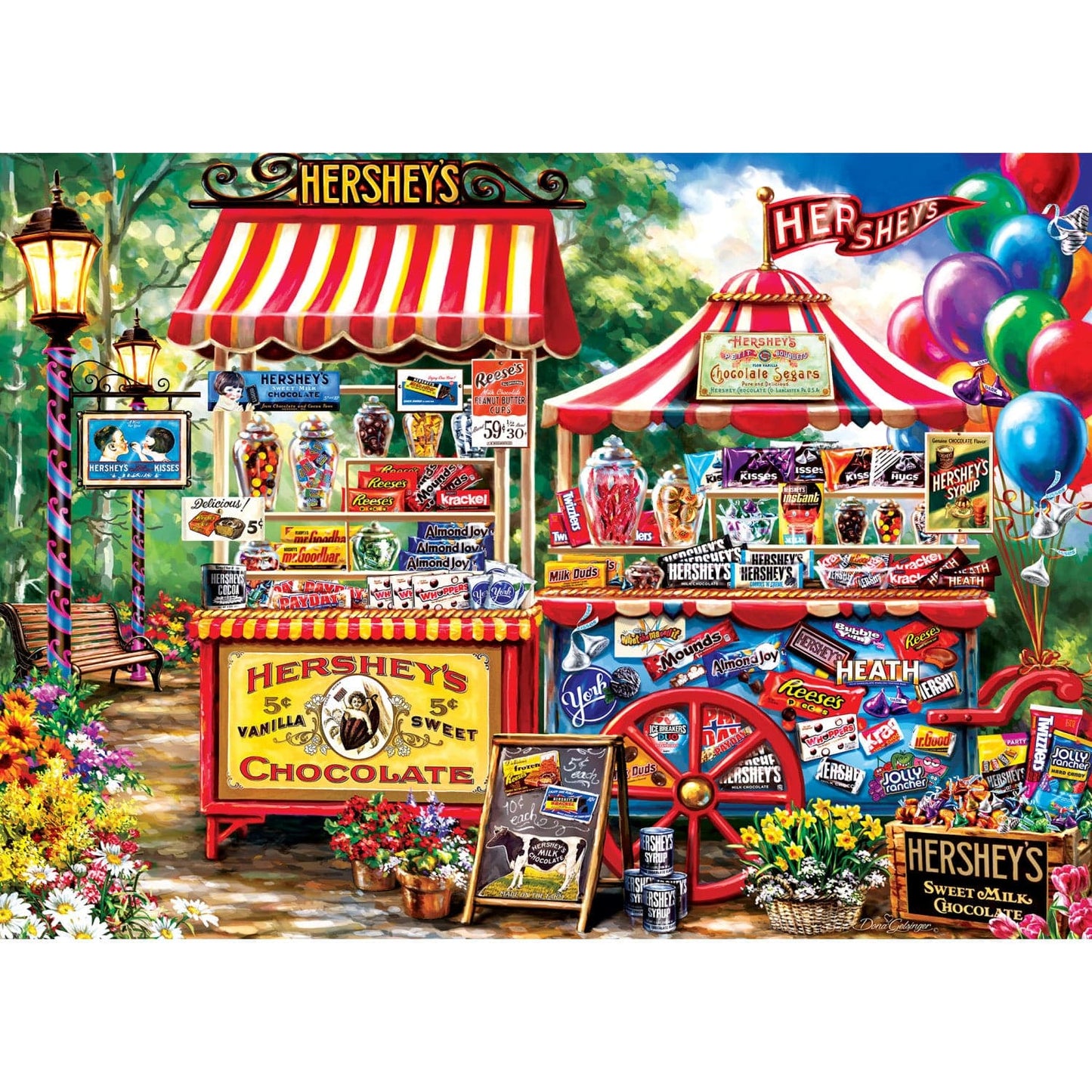 Hershey's Stand - 1000 Piece Jigsaw Puzzle - Out of Play