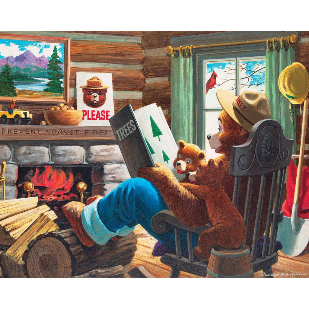 Smokey Bear 100 Piece Jigsaw Puzzles 4-Pack - Out of Play