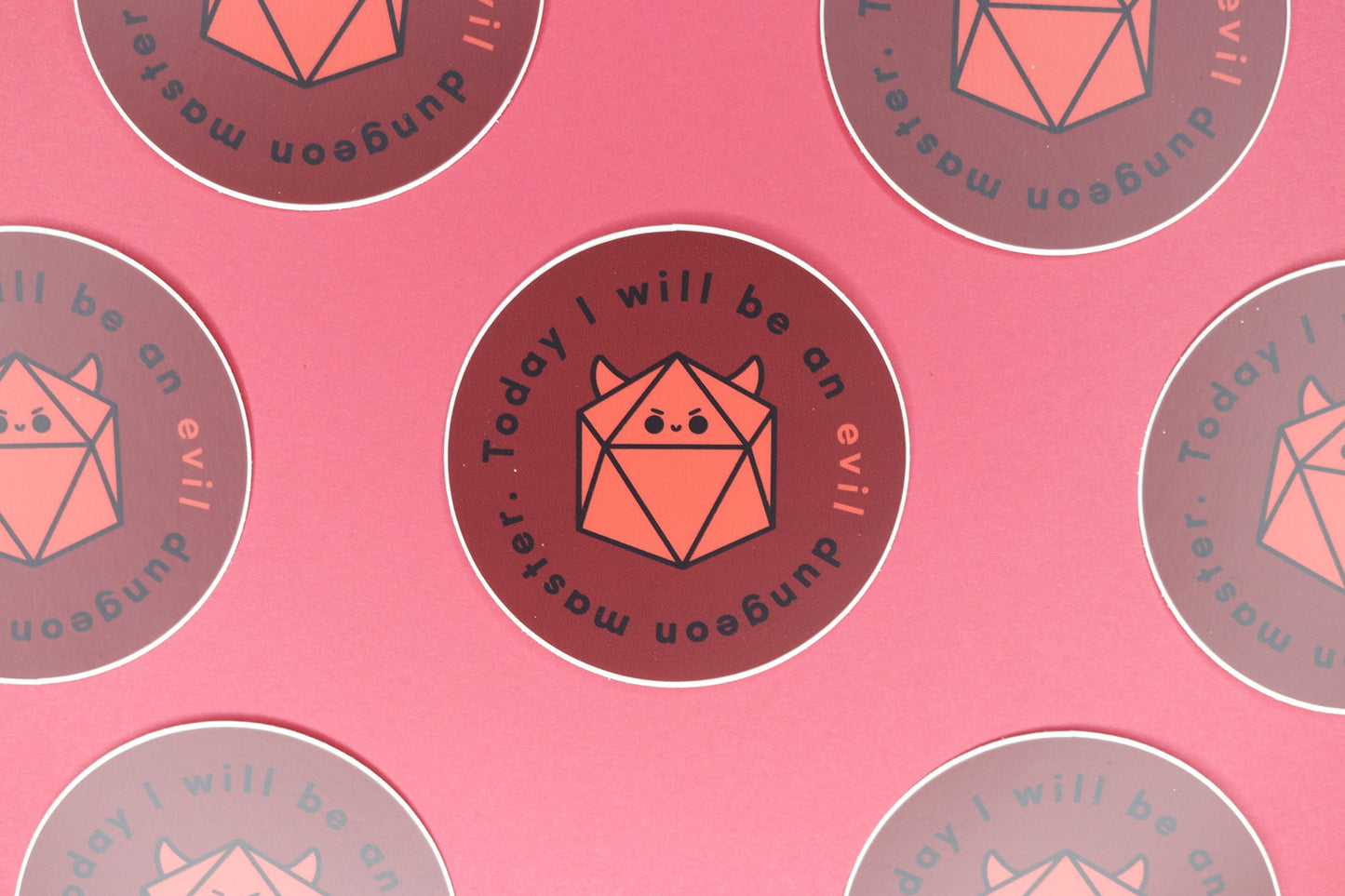 Good and Evil DM Sticker