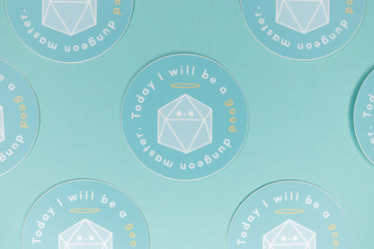 Good and Evil DM Sticker