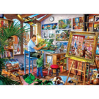 Masterpiece Gallery - Gallery on the Square 1000 Piece Jigsaw Puzzle - Out of Play