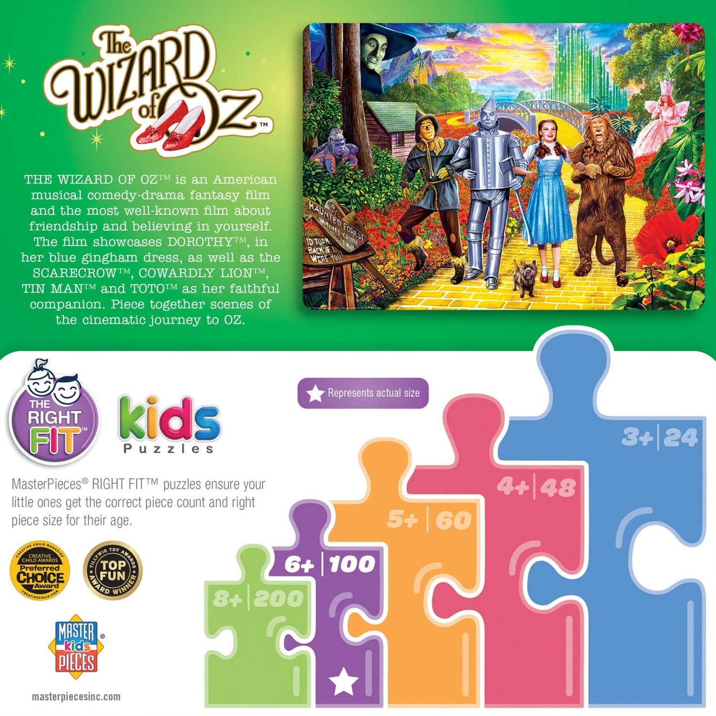 The Wizard of Oz - 100 Piece Jigsaw Puzzle - Out of Play