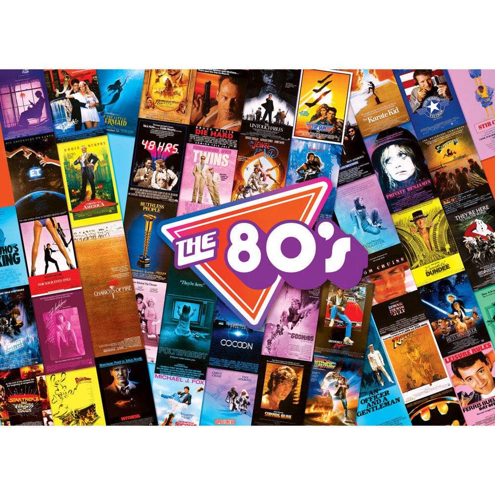 80's Blockbusters 1000 Piece Jigsaw Puzzle - Out of Play