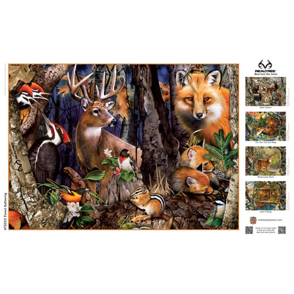 Realtree - Forest Gathering 1000 Piece Jigsaw Puzzle MasterPieces Puzzle Company INC