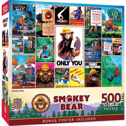 Smokey Bear National Parks 500 Piece Jigsaw Puzzle MasterPieces Puzzle Company INC