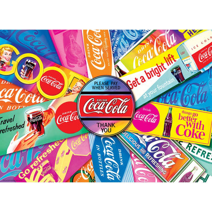 Coca-Cola - Signs of the Times 1000 Piece Jigsaw Puzzle - Out of Play