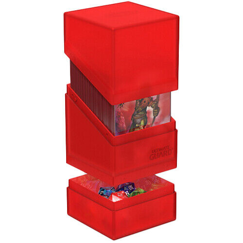 Ultimate Guard Boulder 100+ Ruby - Deck Case Box - Tower