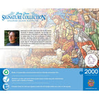 Signature Collection - Stained Glass Nativity 2000 Piece Jigsaw Puzzle