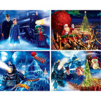 The Polar Express 4-Pack 100 Piece Jigsaw Puzzles - Out of Play