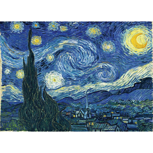 MasterPieces of Art - The Starry Night 1000 Piece Jigsaw Puzzle MasterPieces Puzzle Company INC