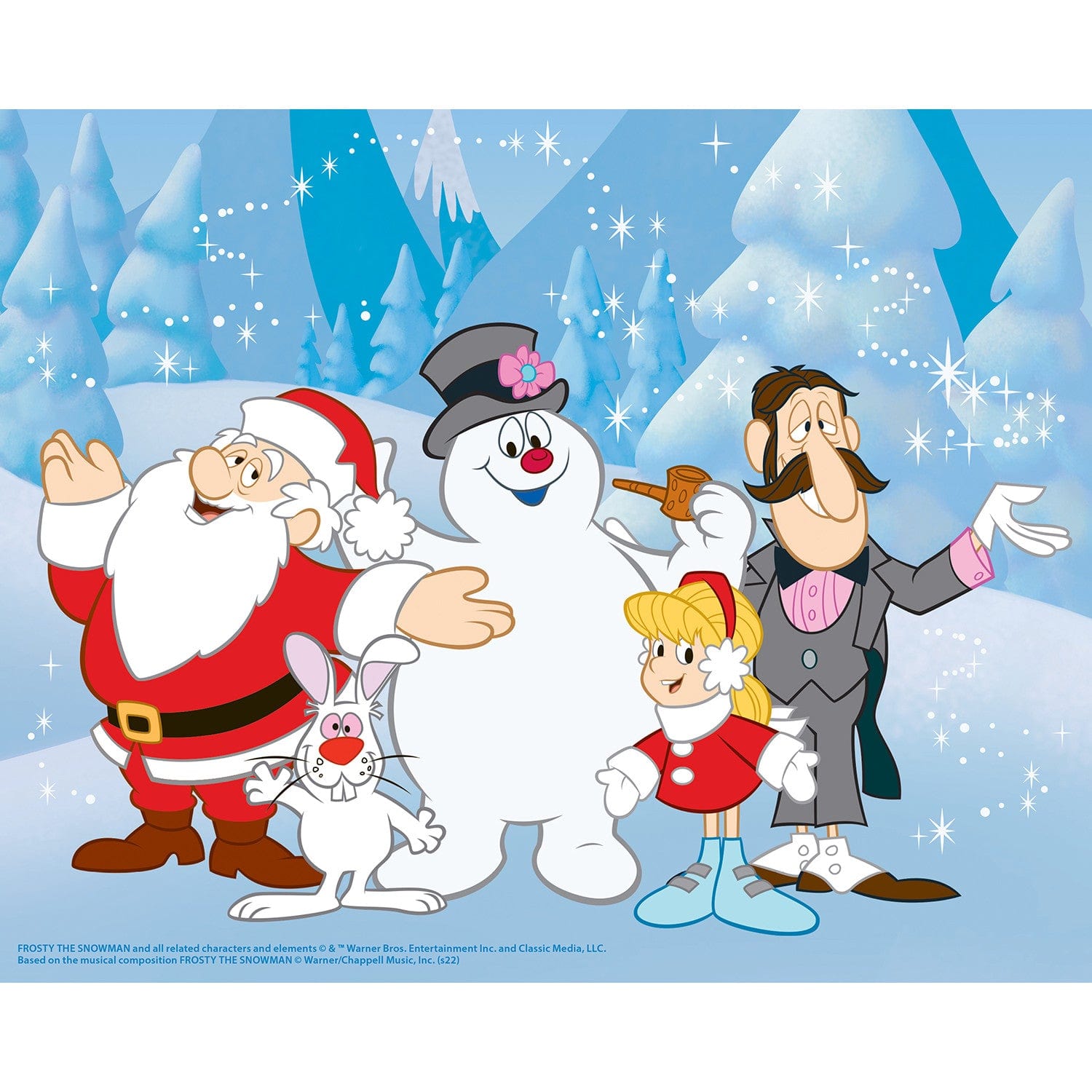Frosty the Snowman 4-Pack 100 Piece Jigsaw Puzzles MasterPieces Puzzle Company INC