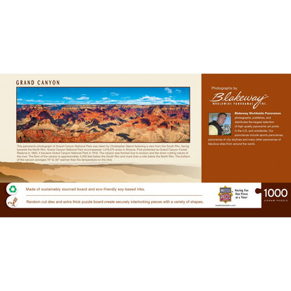 Grand Canyon, Arizona 1000 Piece Panoramic Jigsaw Puzzle MasterPieces Puzzle Company INC