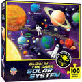 Glow in the Dark - Solar System 100 Piece Jigsaw Puzzle - Out of Play