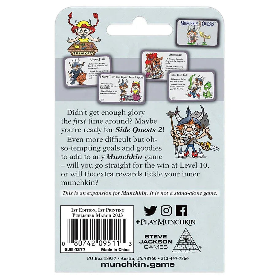 Munchkin: Side Quests 2 - Out of Play