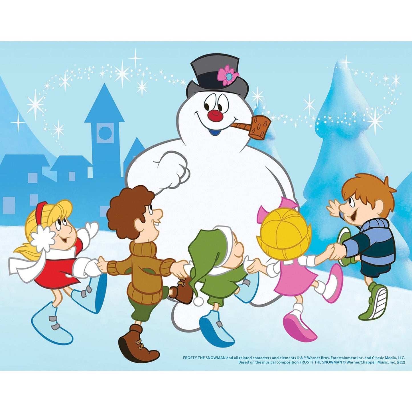 Frosty the Snowman 4-Pack 100 Piece Jigsaw Puzzles MasterPieces Puzzle Company INC