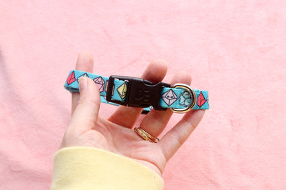 Tiny Dice Dog Collar