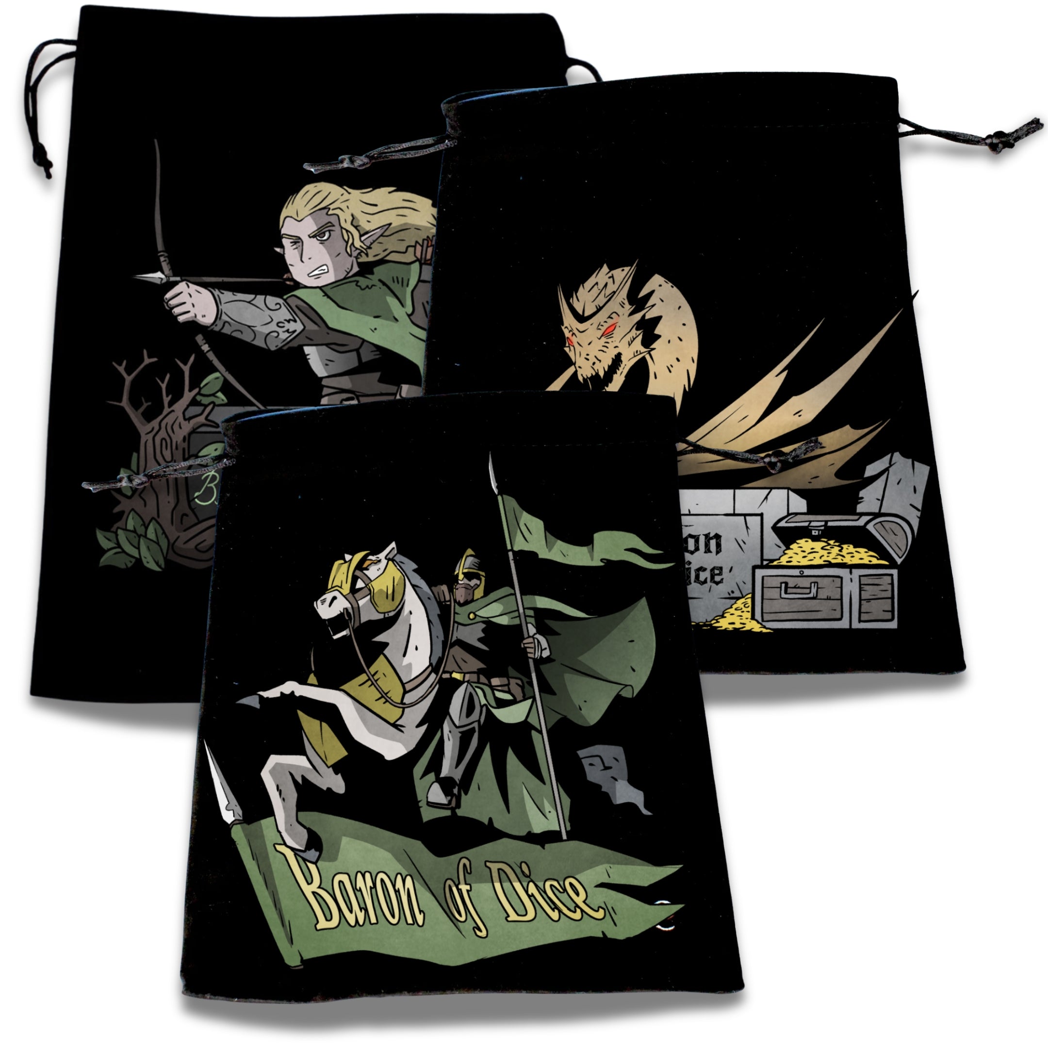 Premium Dice Bags - Sole Ring Collection