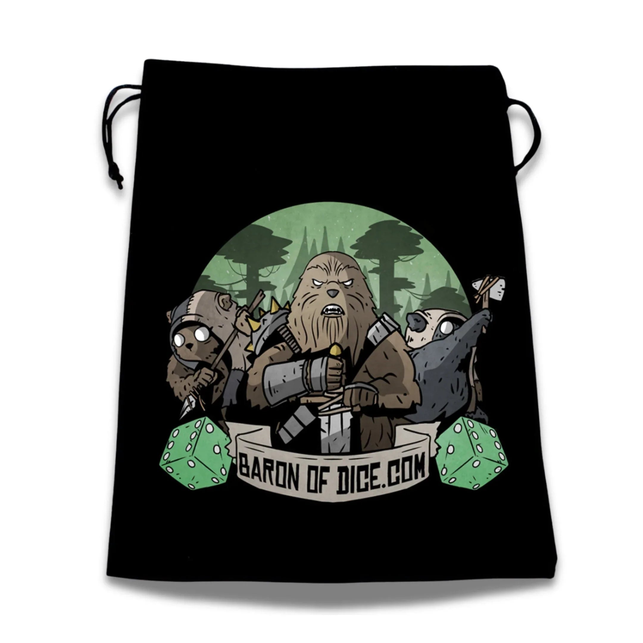 Premium Black Dice Bags - Out of Play