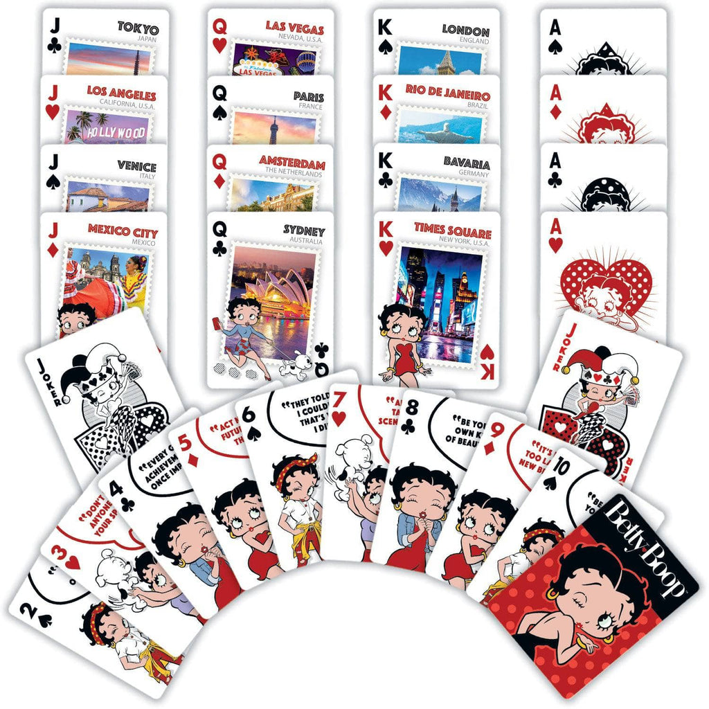 Betty Boop Playing Cards - 54 Card Deck - Out of Play