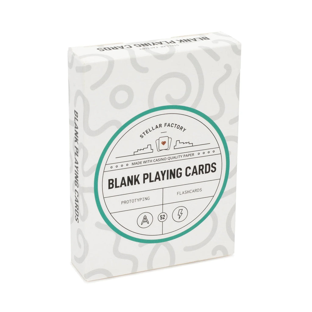 Blank Playing Cards - Out of Play