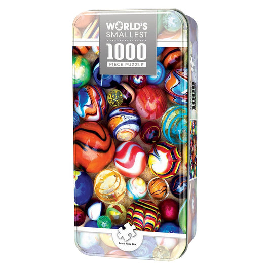 World's Smallest - All My Marbles 1000 Piece Jigsaw Puzzle - Out of Play