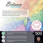 Brilliance - Peacock Delight 500 Piece Jigsaw Puzzle - Out of Play
