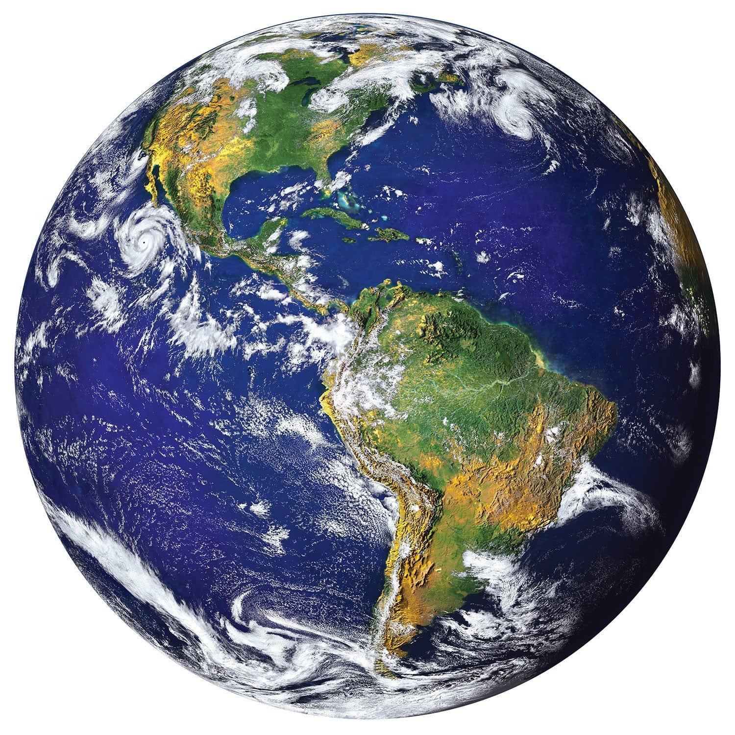 The Earth - 1000 Piece Round Jigsaw Puzzle - Out of Play