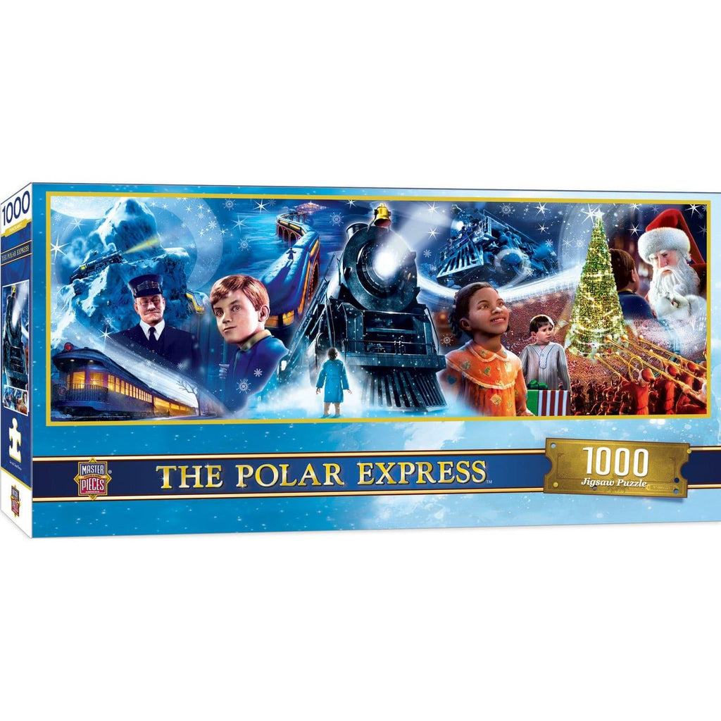 The Polar Express - 1000 Piece Panoramic Jigsaw Puzzle - Out of Play