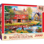 Signature Collection - Reflections on Country Living 2000 Piece Jigsaw Puzzle - Out of Play