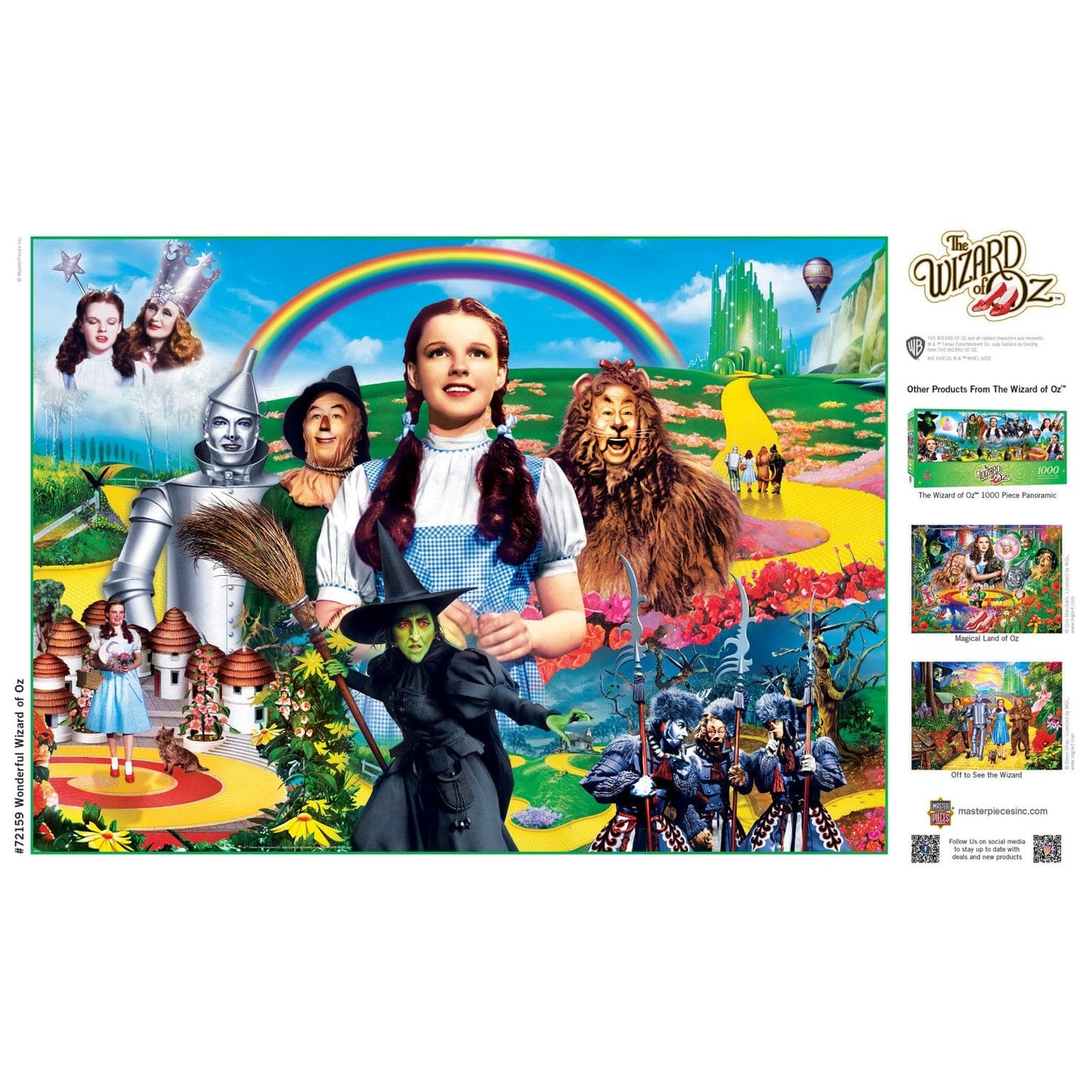 Wonderful Wizard of Oz 1000 Piece Jigsaw Puzzle MasterPieces Puzzle Company INC