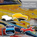 Shapes - Road Trippin 1000 Piece Shaped Jigsaw Puzzle - Out of Play