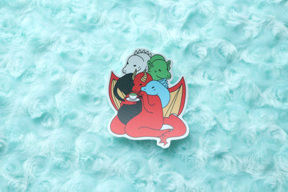 Tiamat Tea Party Sticker