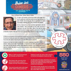 Drive-Ins, Diners & Dives - Rock & Rolla Diner 550 Piece Jigsaw Puzzle - Out of Play