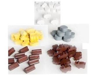 Farmer And Glen (Glen More) Wooden Token Set (50 wooden tokens) - Out of Play