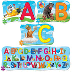 ABC's - Educational 4-Pack Jigsaw Puzzles - Out of Play