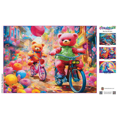 Colorize - Teddy Bear Wonderland 1000 Piece Jigsaw Puzzle - Out of Play