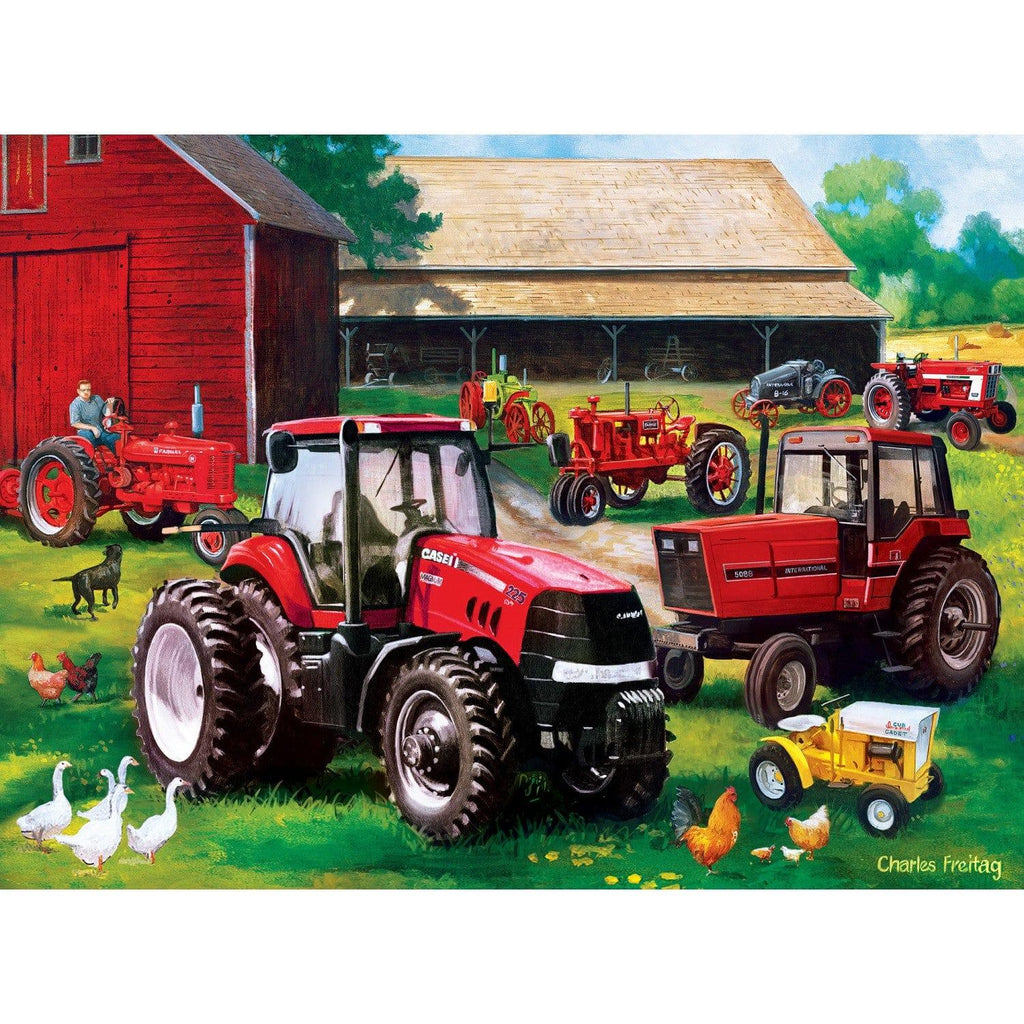 Farmall 4-Pack 500 Piece Jigsaw Puzzles - Out of Play