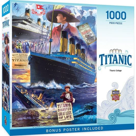 Titanic Collage - 1000 Piece Jigsaw Puzzle - Out of Play