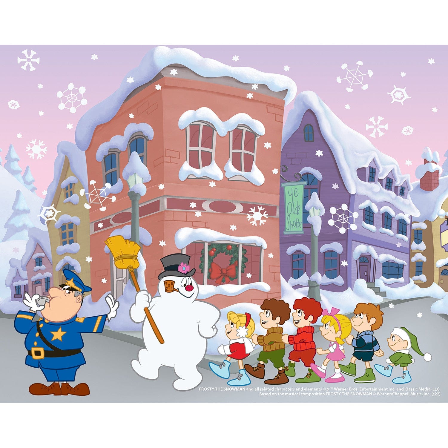 Frosty the Snowman 4-Pack 100 Piece Jigsaw Puzzles MasterPieces Puzzle Company INC