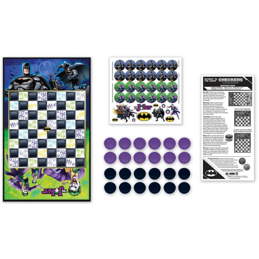 Batman vs The Joker Checkers Board Game - Out of Play