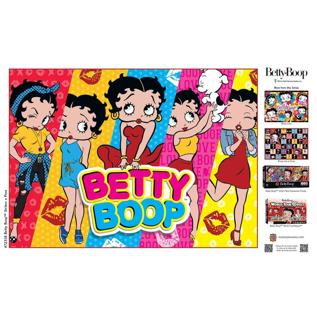 Betty Boop - Strikes a Pose 1000 Piece Jigsaw Puzzle - Out of Play