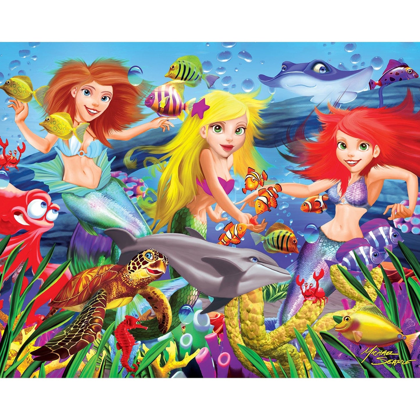 Glow in the Dark 100 Piece Jigsaw Puzzles - 4-Pack V1 MasterPieces Puzzle Company INC