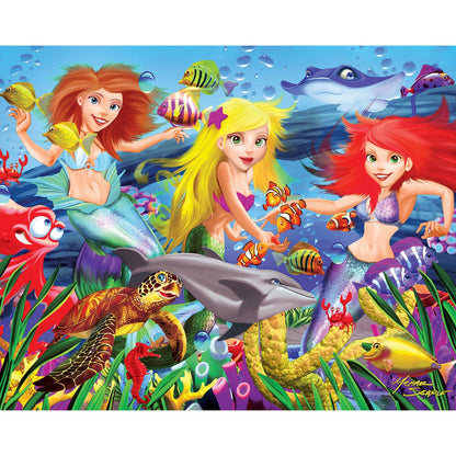 Glow in the Dark 100 Piece Jigsaw Puzzles - 4-Pack V1 MasterPieces Puzzle Company INC